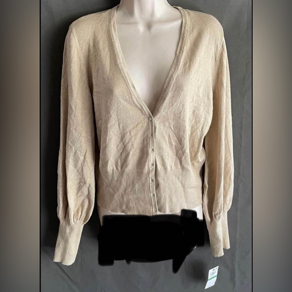 (11) NWT women's knitted cardigan Thalia Sodi (L) MSRP $59.50